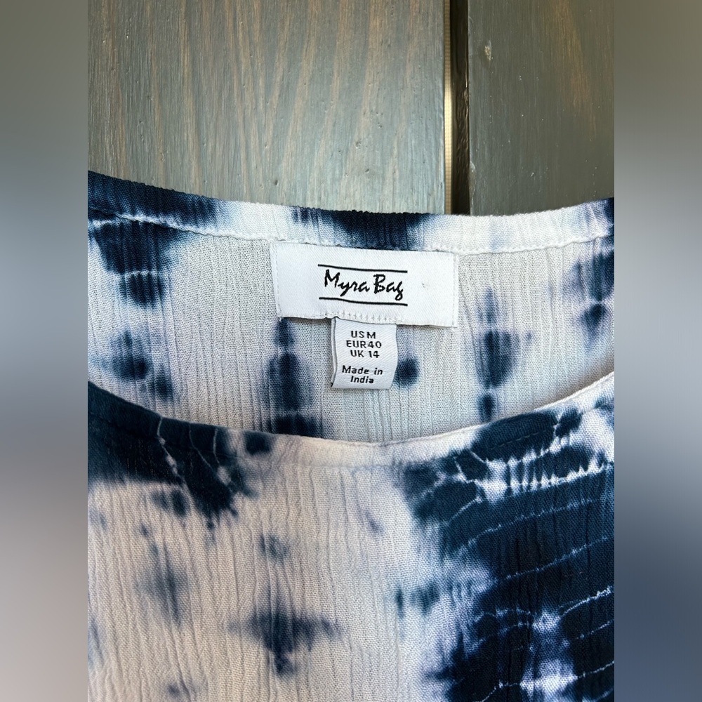 NWT Myra bag blue & white dress size M - Picture 4 of 7